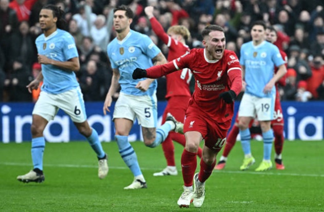 Ảnh bài viết TRỰC TIẾP Liverpool 1-1 Man City (KT): Chia điểm tại Anfield
