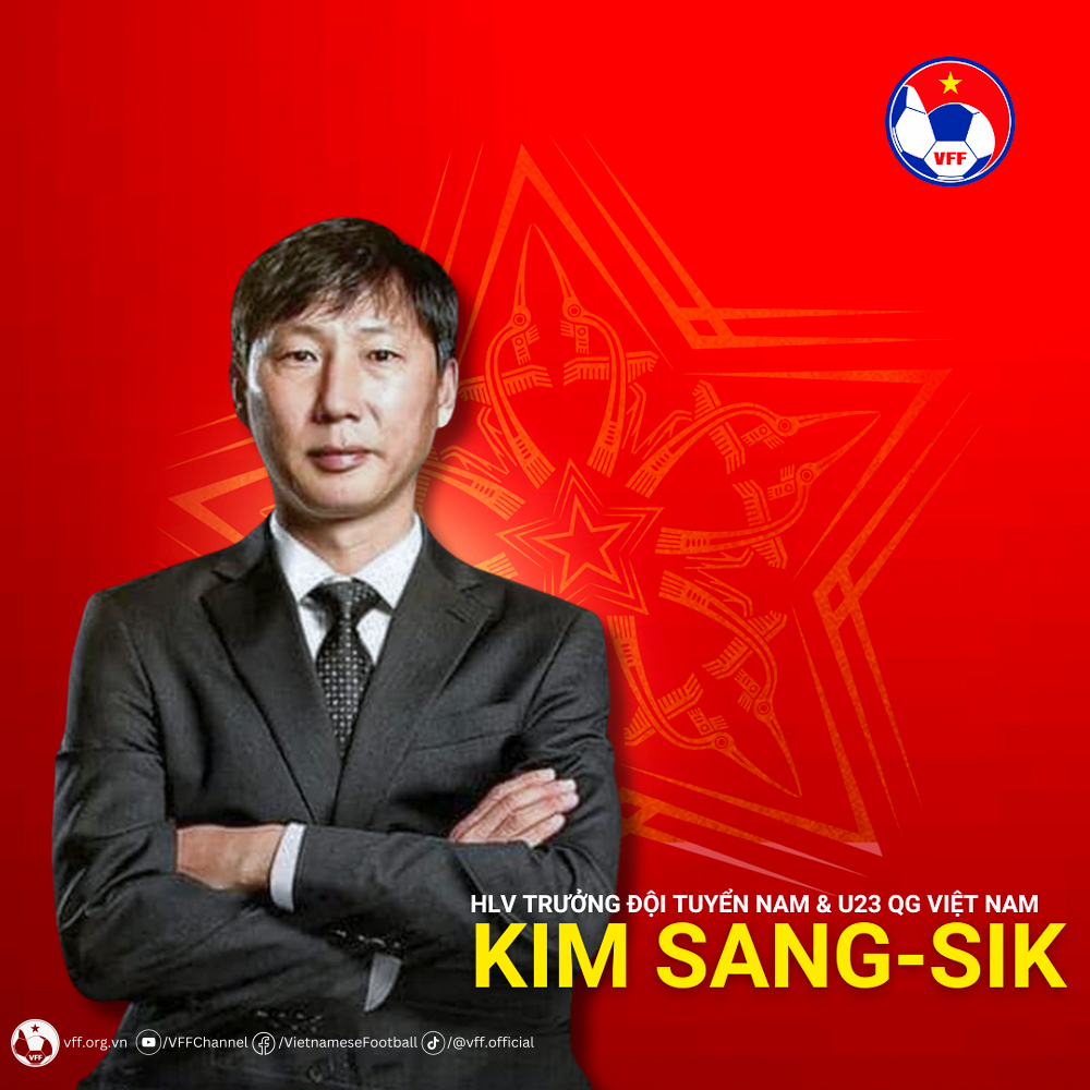 Ảnh bài viết Lo sợ Troussier, VFF làm 1 điều với Kim Sang-sik