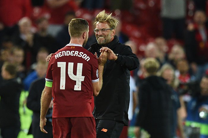 Henderson có ảnh hưởng rất lớn lên tinh thần thi đấu của toàn đội Liverpool.