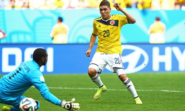 Quintero ở World Cup 4 năm trước.