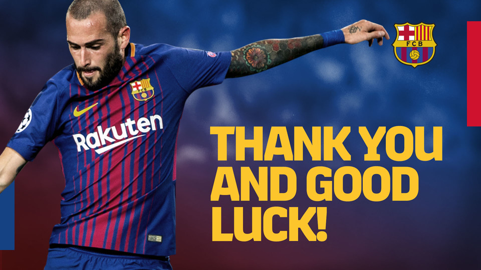 Ảnh bài viết CHÍNH THỨC: Aleix Vidal rời Barcelona với giá rẻ mạt