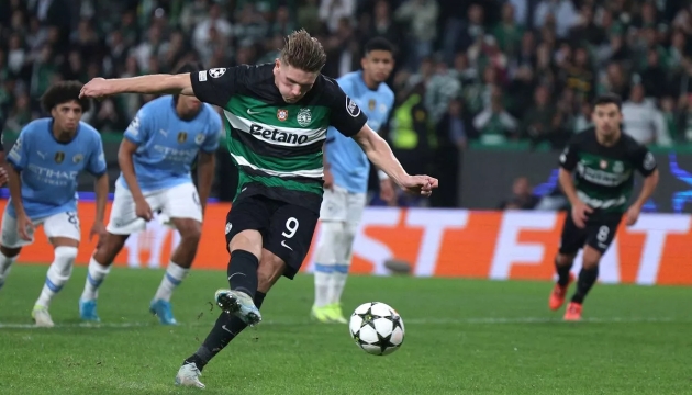 Ảnh bài viết Lập hat-trick hạ gục Man City, Viktor Gyokeres khẳng định đẳng cấp 