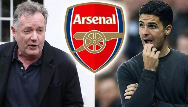 Ảnh bài viết Piers Morgan thừa nhận 'xấu hổ' khi nghe Mikel Arteta nói về danh hiệu