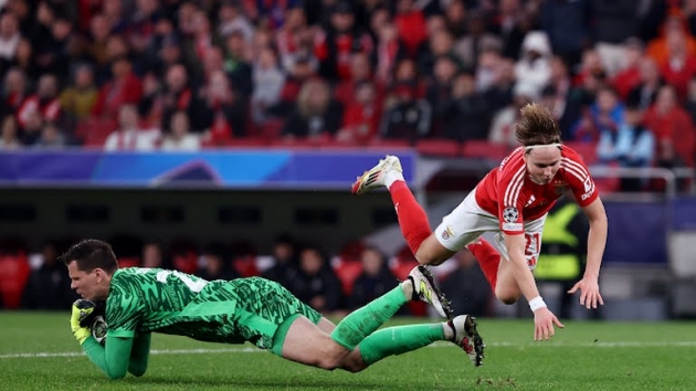 Ảnh bài viết Szczesny đi vào lịch sử Barcelona sau trận đấu xuất thần trước Benfica