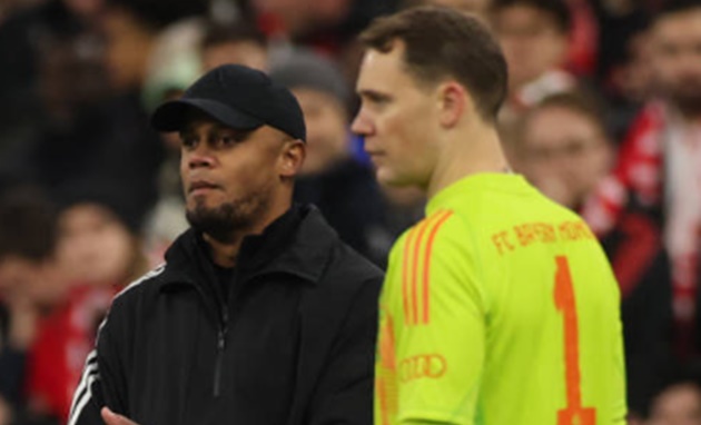 Ảnh bài viết Kompany báo tin cay đắng về Neuer, Bayern mất 6 ngôi sao ở Champions League