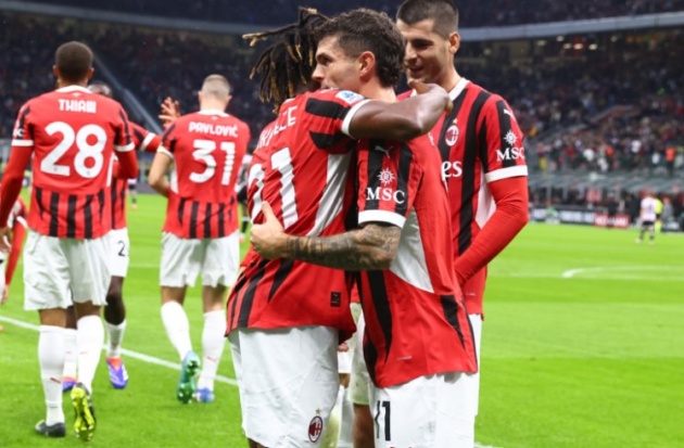 Ảnh bài viết AC Milan 1-0 Udinese: Dấu ấn của Pulisic; Chen chân vào top 4