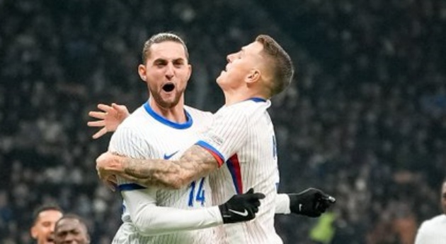 Ảnh bài viết Italia 1-3 Pháp: Rabiot lập cú đúp, thầy trò Deschamps chiếm đỉnh bảng