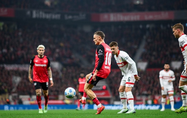 Ảnh bài viết Bayer Leverkusen 0-0 Stuttgart: Nỗ lực bất thành; Florian Wirtz 'mất tích'