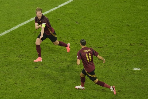 Ảnh bài viết De Bruyne chốt hạ, Bỉ giành 3 điểm đầu tiên ở EURO 2024