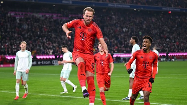 Ảnh bài viết Bayern 3-0 Werder Bremen: Ma thuật của Musiala; Kane 'nổ' cú đúp 11m