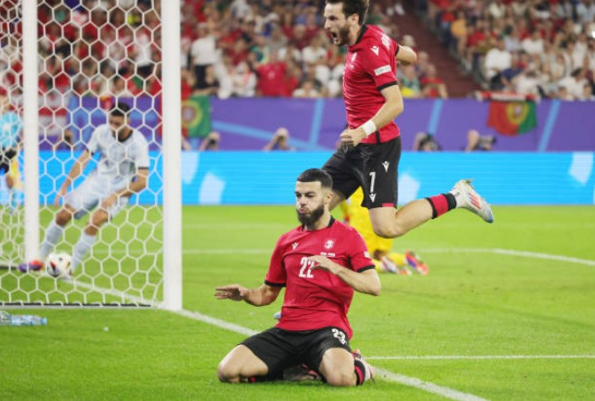 Ảnh bài viết 5 điều rút ra từ chiến thắng bất ngờ của Georgia trước Bồ Đào Nha