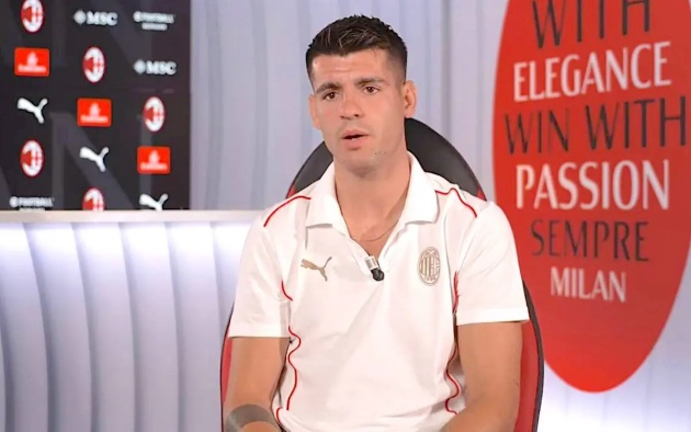 Ảnh bài viết Morata mong chờ trận đấu với Inter