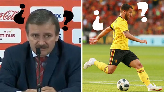Ảnh bài viết HLV Costa Rica không hề biết tên của Eden Hazard
