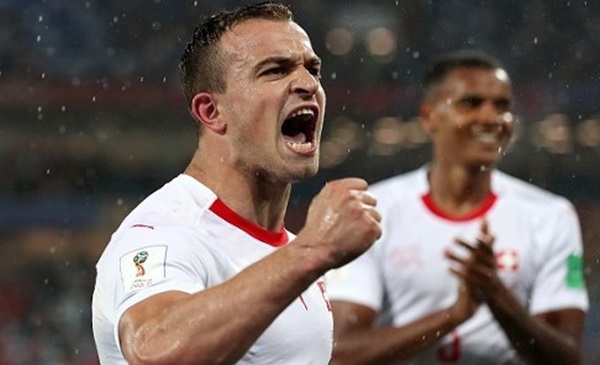 Xherdan Shaqiri khó có thể "solo" giúp Thụy Sĩ giành vé vào tứ kết World Cup 2018.
