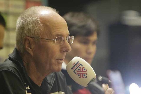 Goran Eriksson đã chủ động chọn Việt Nam làm đối thủ trong trận bán kết.