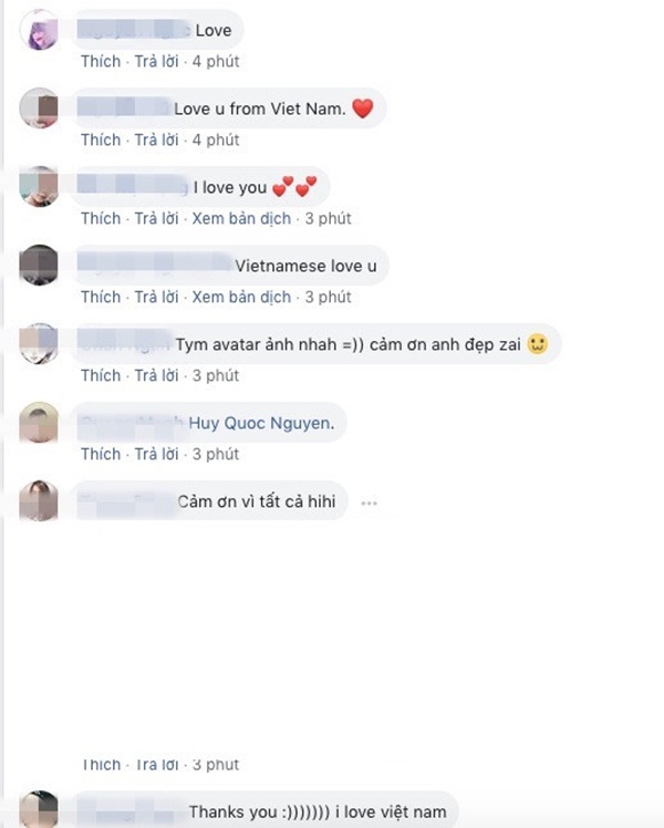 Facebook trọng tài bắt chính trận Việt Nam - Nhật Bản tràn ngập bình luận từ cổ động viên Việt. Ảnh chụp màn hình.