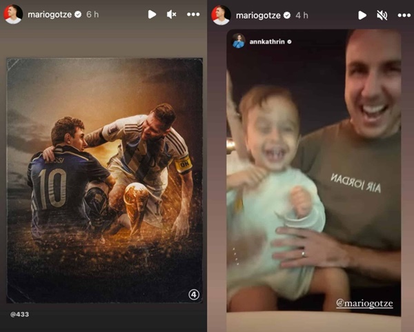 Ảnh bài viết Gotze ăn mừng khi Messi vô địch World Cup