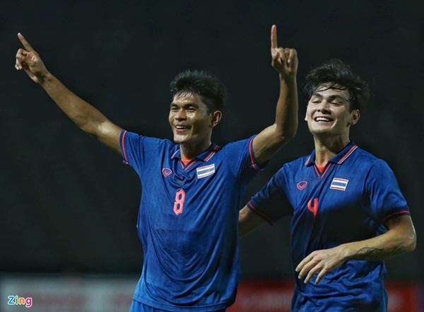 U22 Thái Lan được đánh giá cao hơn Indonesia. Ảnh: Quang Thịnh.