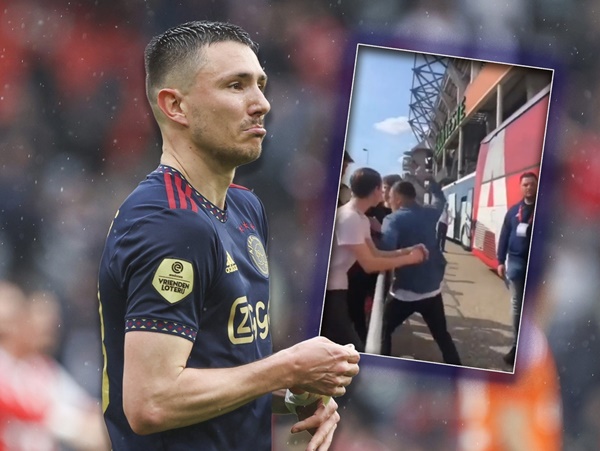 Ảnh bài viết Tiền đạo Ajax đấm vào mặt CĐV đối thủ