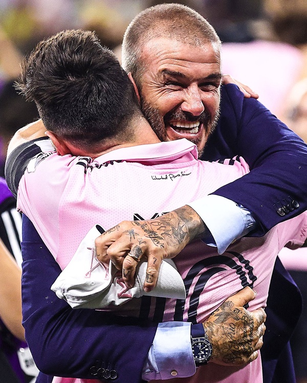 Beckham tự hào vì ký thành công cầu thủ xuất sắc nhất trong lịch sử bóng đá.