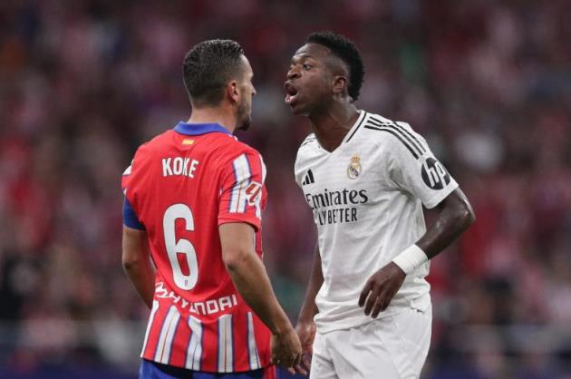 Ảnh bài viết Vinicius khiêu khích Koke: "Tôi có 2 danh hiệu Champions League"