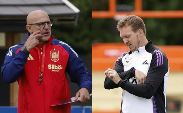 Ảnh bài viết De la Fuente và Nagelsmann - một già một trẻ đối đầu