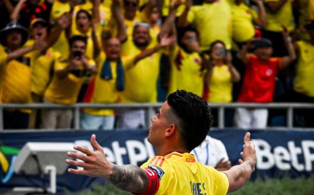 Ảnh bài viết James Rodriguez chói sáng, Colombia đả bại Argentina