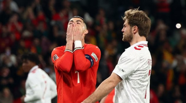 Ảnh bài viết Bồ Đào Nha 5-2 Đan Mạch: Ronaldo đá hỏng penalty rồi ghi bàn; Quyết định ở hiệp phụ