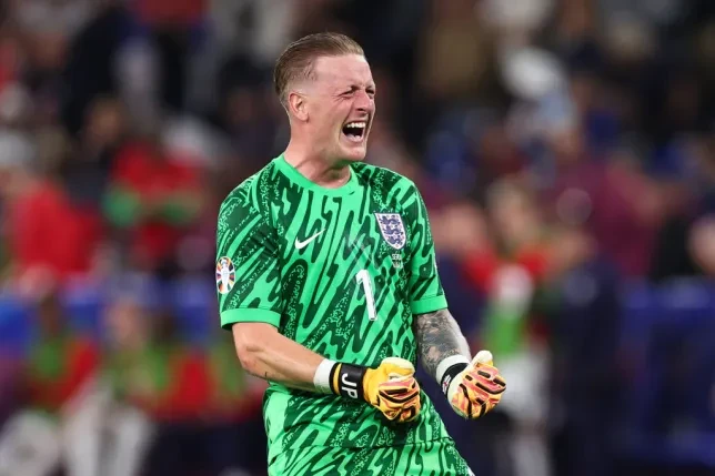 Ảnh bài viết Jordan Pickford san bằng kỷ lục huyền thoại của tuyển Anh