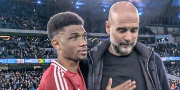Ảnh bài viết Amad Diallo hành động đẳng cấp khiến Guardiola ngỡ ngàng