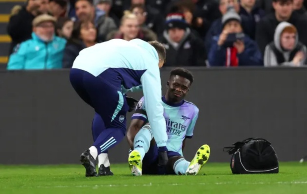 Ảnh bài viết Phát biểu tranh cãi: Saka chấn thương ở thời điểm hoàn hảo với Arsenal