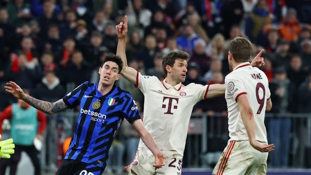 Ảnh bài viết Bayern lộ tử huyệt kèm người, Inter bẻ khóa bằng bản lĩnh và sự linh hoạt