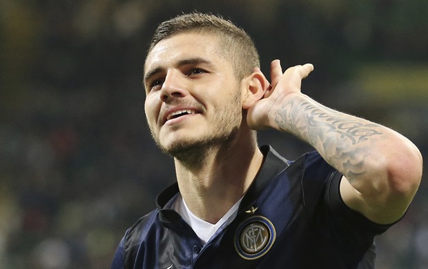 Icardi vẫn là niềm hi vọng số một trên hàng công của Inter. Ảnh: Internet.