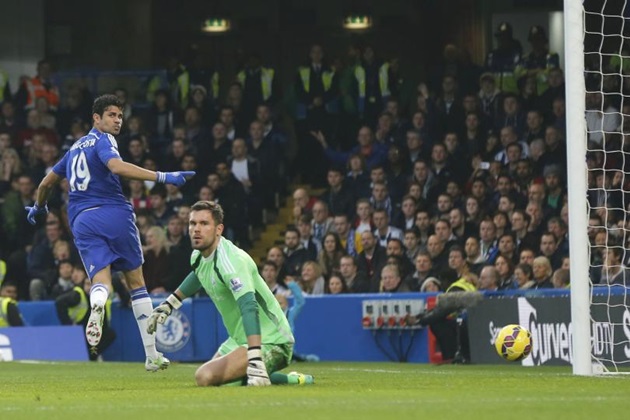 Costa tiếp tục nổ súng giúp Chelsea có được 3 điểm trước West Brom.