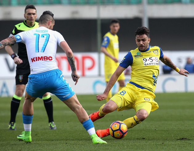 Chievo cũng có một bàn danh dự do công của Meggiorini ở phút 72.
