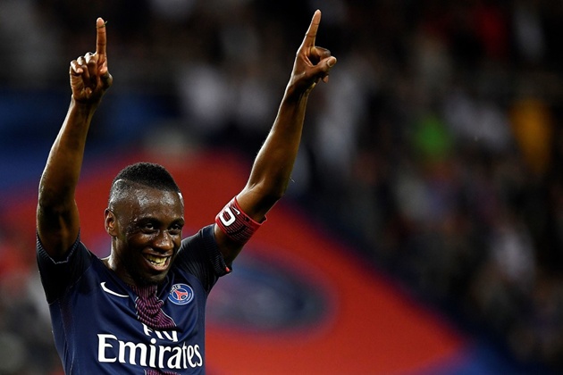 Matuidi khép lại chiến thắng cho PSG bằng pha lập công ở phút 90.