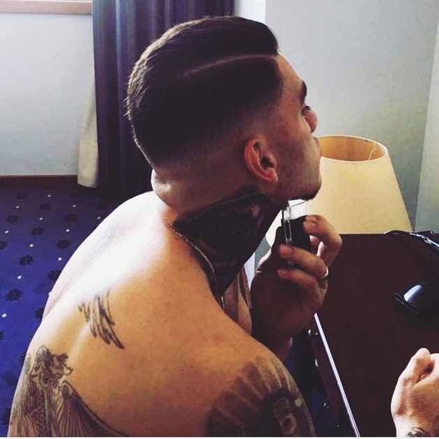 Nhiều cầu thủ khác trên thế giới cũng có thú xăm mình như Messi, Beckham, Tevez...