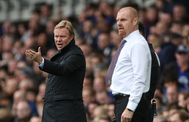 Thua trận 0-1, chiếc ghế của Koeman đang lung lay hơn bao giờ hết bởi Everton chỉ còn cách nhóm "cầm đèn đỏ" đúng 2 điểm.