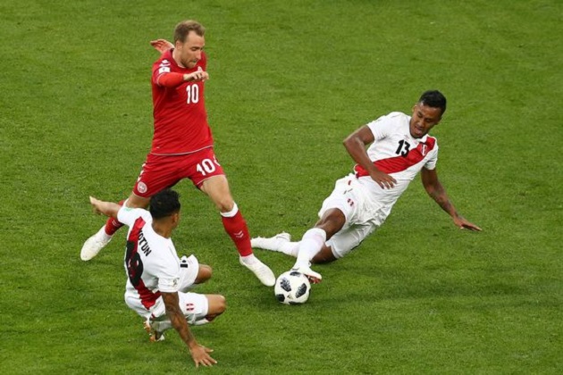 Christian Eriksen - 8 điểm: Nhạc trưởng của Đan Mạch đã có pha kiến tạo dẫn đến bàn thắng duy nhất của trận đấu.