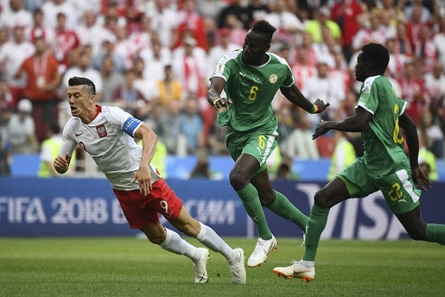 Lewandowski hoàn toàn bị khóa chặt trong đêm qua.