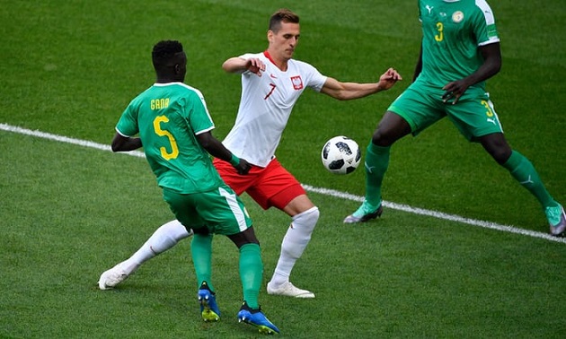 Dù được đánh giá cao hơn nhưng Ba Lan lại chơi không đúng sức khi đụng độ Senegal.