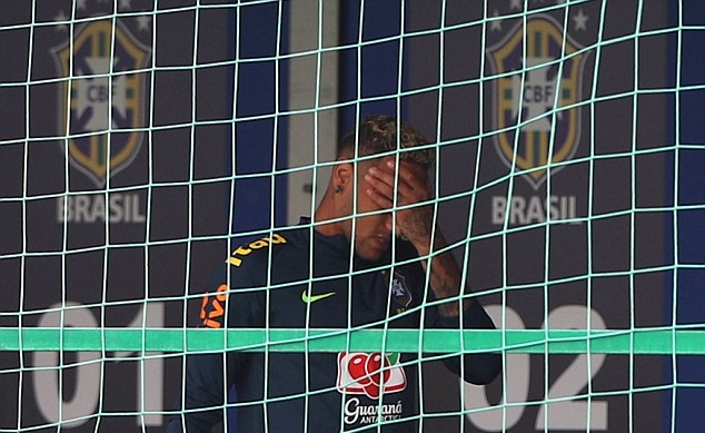 Neymar không có thể trạng tốt nhất vào lúc này.