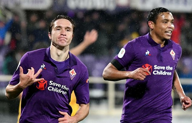 Roma dù tung ra sân đội hình gần như mạnh nhất vẫn bị thủng lưới từ khá sớm (phút thứ 7) do công của Federico Chiesa.