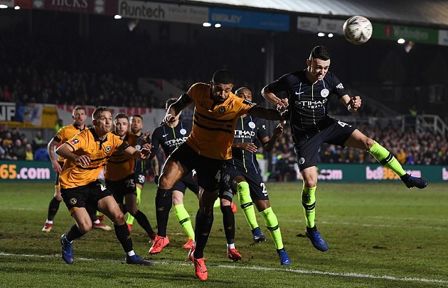 Mọi chuyện khó khăn đôi chút cho Man City khi Padraig Amond có bàn gỡ ở phút 88.