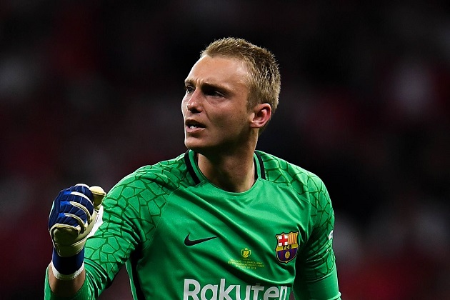 6. Jasper Cillessen. Anh không được bắt chính tại Barca và đang có mong muốn tìm một bến đỗ mới.