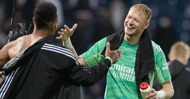 Ramsdale là niềm hy vọng của Arsenal.