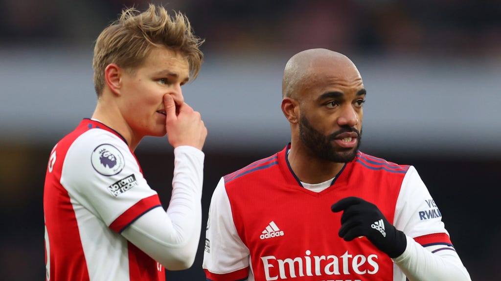 Odegaard dần trở thành trụ cột của Arsenal.