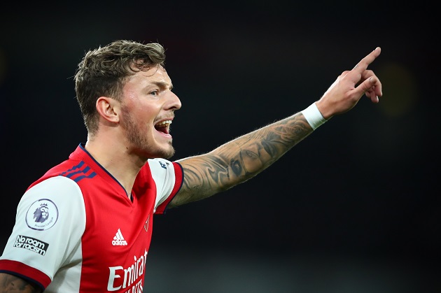 Ben White có màn trình diễn ấn tượng cùng Arsenal.