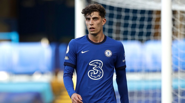 Havertz chưa được khai thác hết tiềm năng tại Chelsea.