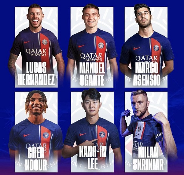 Ảnh bài viết CHÍNH THỨC: PSG công bố một lượt 6 tân binh
